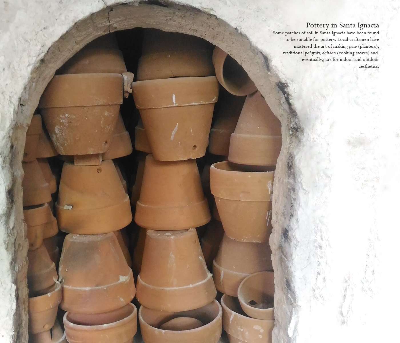 POTTERY IN SANTA IGNACIA